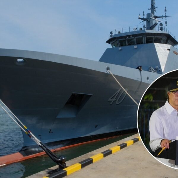 Histórico: Colombia presenta su primera patrullera oceánica construida en el país