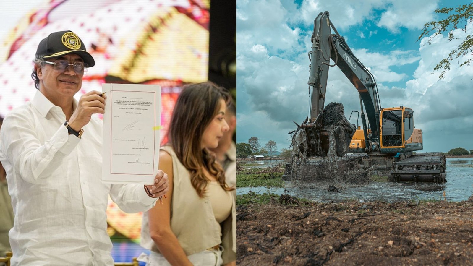 Gobierno Petro recupera tierras y ciénagas en Córdoba que estaban en manos de estructuras criminales