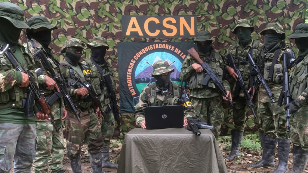 Grupo paramilitar ACSN expresa disposición a entregarse al Gobierno de Abelardo de la Espriella